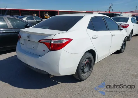 2014 Toyota Corolla S Plus z USA, uszkodzony, nr VIN 2T1BURHE6EC067801